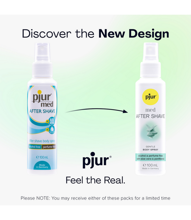 Pjur pjur med AFTER SHAVE Spray 100 ml – Beruhigung und Pflege nach der Rasur