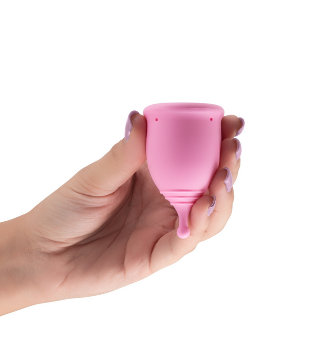 Crushious Minerva XS Menstruatiecup Roze - Milieuvriendelijk & Perfect voor Actieve Vrouwen