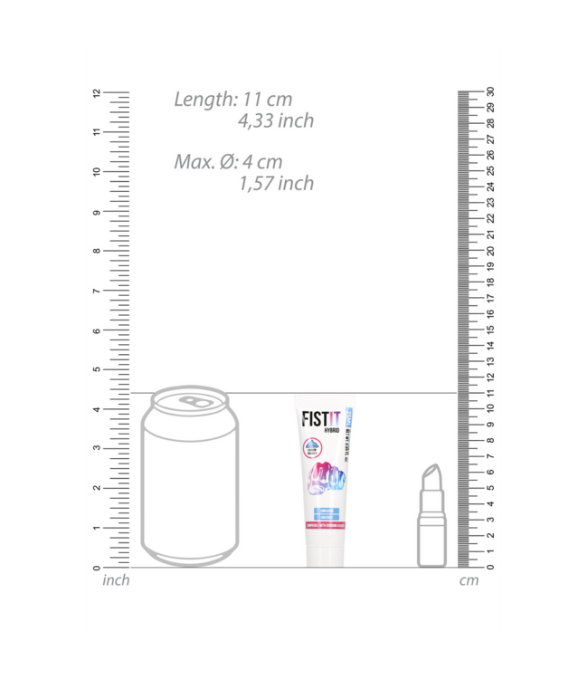 Fist It by Shots Hybride Glijmiddel 25 Ml | Voor Ultieme Glijdkracht en Langdurig Plezier
