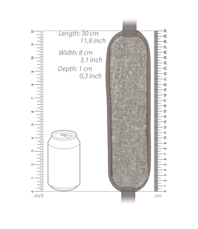 Touché by Shots Touché Mini Back Scrubber - Deep Clean & Gentle Exfoliation