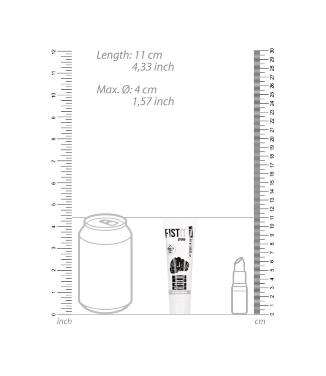 Fist It by Shots Spermaähnliches Wasser-Gleitmittel Fist It – Sicherer Genuss