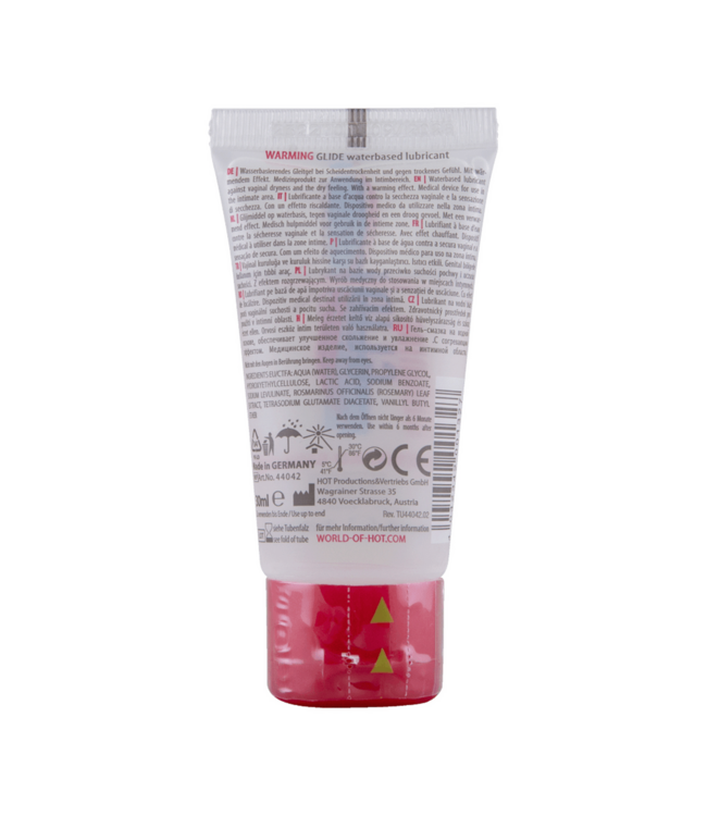 HOT Verwarmend Warming Glide Glijmiddel 30Ml – Voor Sensuele Ervaringen