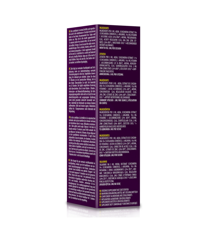 Pharmquests Spanish Fly Vitalitätsboost mit Zink - 10 ml für Fruchtbarkeit und Testosteron