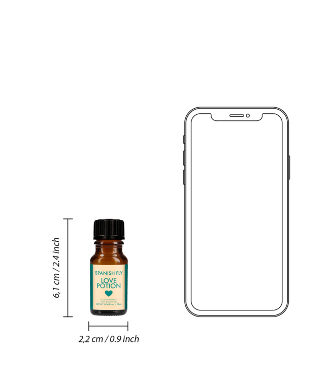 Pharmquests Verrijk je intiem leven met Spanish Fly Love Potion - 10 ml Vitaliteit Booster