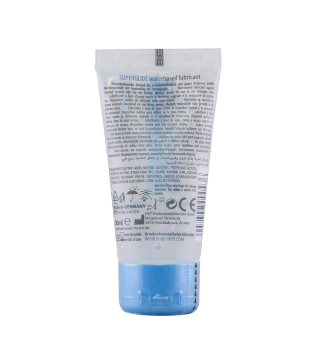 HOT Supreme Glide Waterbased Gel 30Ml – Ultra Soepele Glijmiddelervaring