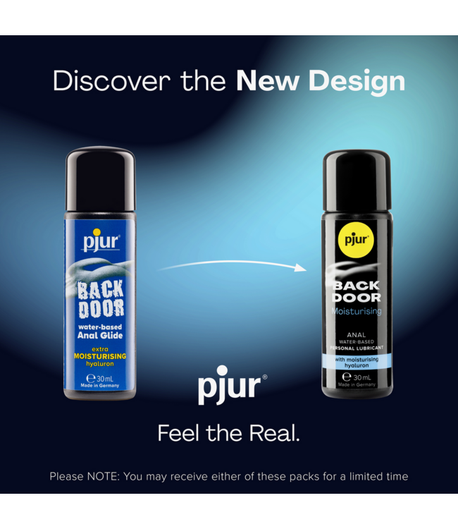 Pjur Comfort Water-Based Anal Lubricant with Hyaluronic Acid for Intense Pleasure