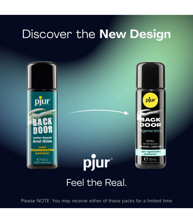 Pjur Pjur BACK DOOR Regenererend Waterbasis Glijmiddel 30Ml met Panthenol en Kamille