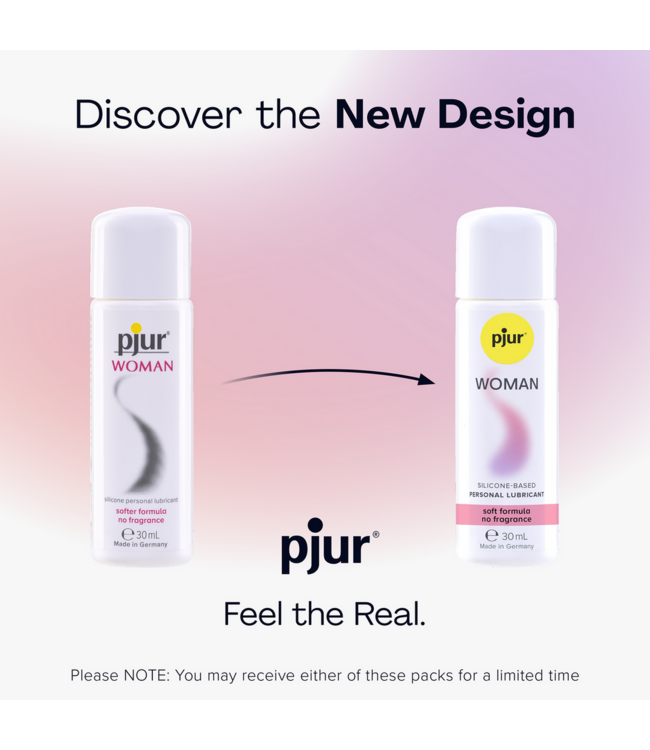 Pjur pjur WOMAN Silikon-Gleitmittel 30 ml – Sanft für empfindliche Haut