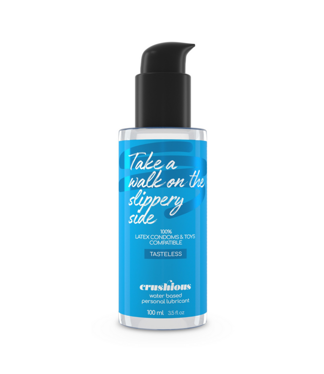 Crushious Crushious Waterbasis Glijmiddel 100 Ml – Natuurlijk, Veilig en Langdurig Spillend Genot