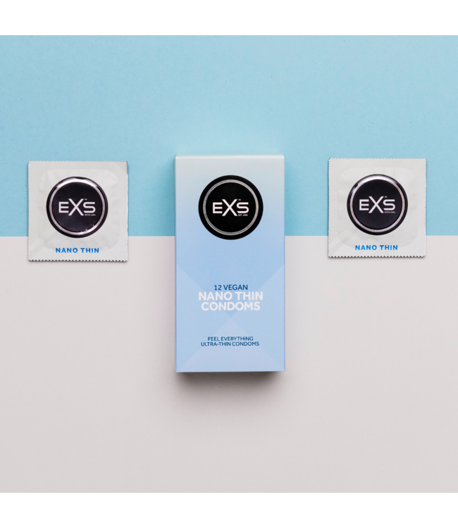 EXS EXS Nano Thin Condo­ms – Ultradun & Onopvallend Genot | 12 stuks