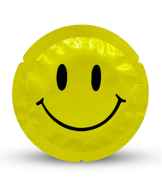 EXS EXS Smiley Face Kondome – 12 Stück, vegan, sicher & bequem