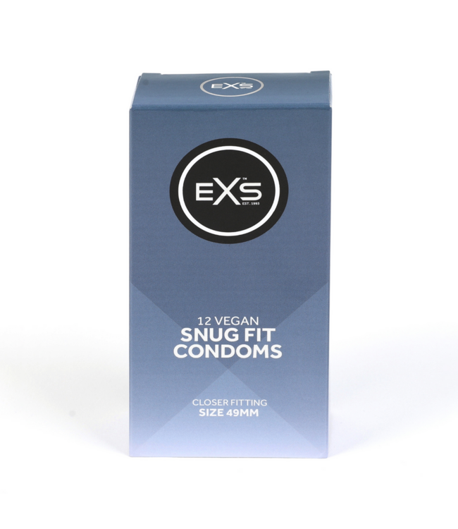EXS EXS Snug Fit Condooms 12 stuks – Ultra Dun & Comfortabel voor Veilig Plezier