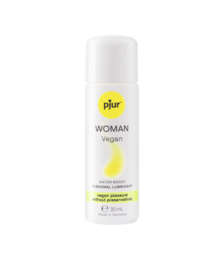 Pjur pjur WOMAN Vegan Gleitmittel 30 ml – Natürlich, tierversuchsfrei & pH-neutral