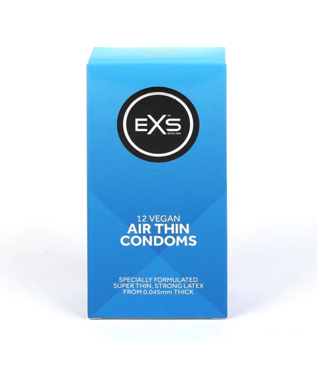 EXS EXS Air Thin Condoome - Ultradun, Geurvrij & Veilig | 12 Stuks voor Plezier