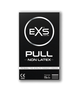 EXS EXS Pull Condooms – Dun, Sterk & Hypoallergeen voor Ongeëvenaarde Sensatie