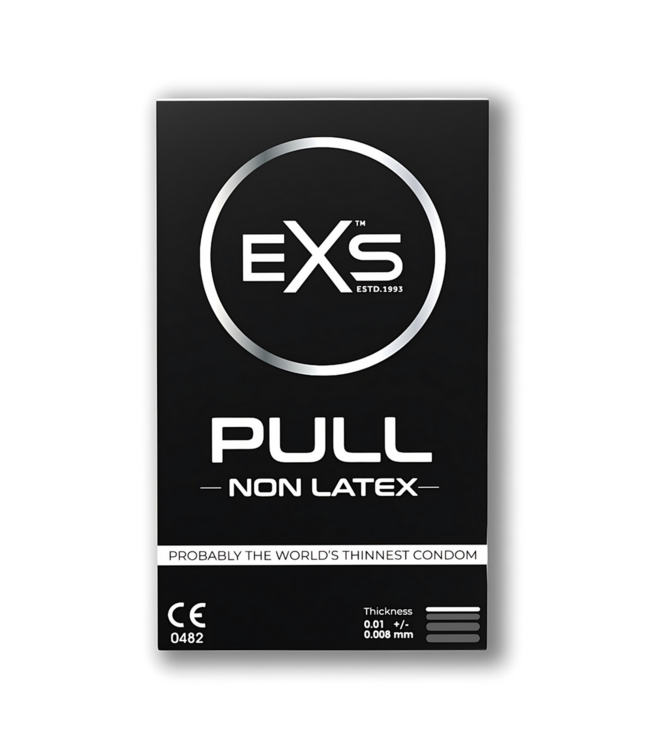 EXS EXS Pull Kondome – Hochsensibel, stark, latexfrei (3 Stück)