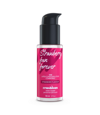 Crushious Crushious Aardbei Glijmiddel 50Ml | Perfect voor Orale Seks & Veilig in Gebruik