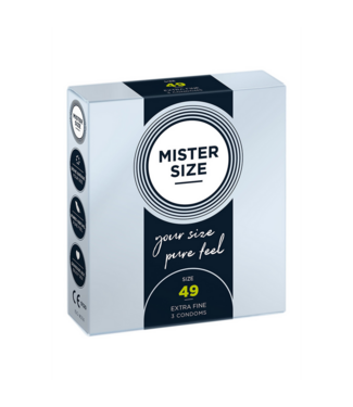 Mister Size MISTER SIZE Kondome – 7 Größen für perfekten Komfort und Gefühl