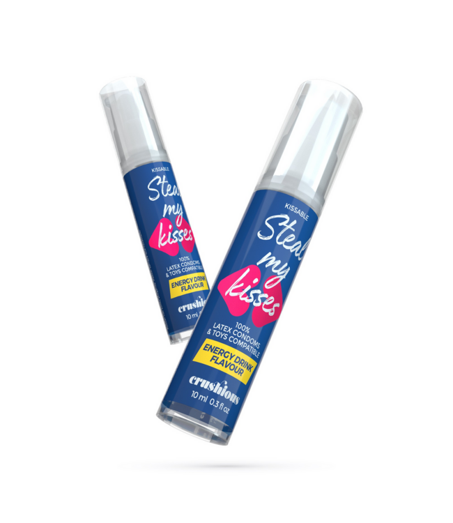 Crushious Steal My Kisses Glijmiddel | Vegan Waterbasis met Aangename Aroma’s 10 Ml