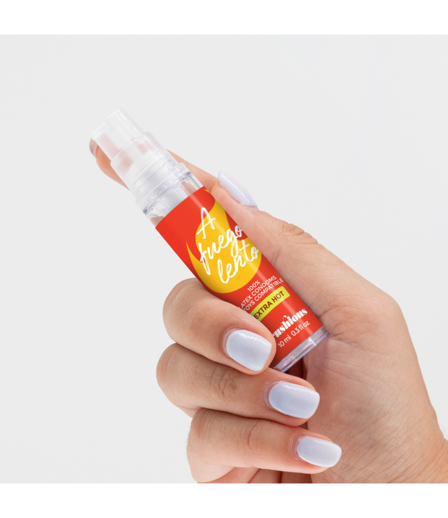 Crushious Fuego Lento Warmte Glijmiddel | Vegan, Veilig en Intens 10Ml