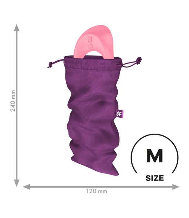Satisfyer Treasure Bag M Lila – Stilvolle Aufbewahrung für Ihre Lustprodukte