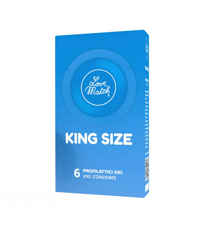 Love Match Love Match King Size Condoms - XXL Comfort for Perfect Fit