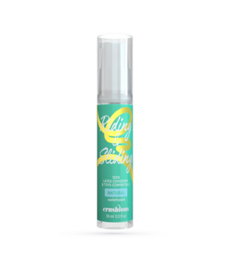 Crushious Rijden En Glijden Waterbasis Glijmiddel 10 Ml | Vegan & Veilig voor Jou