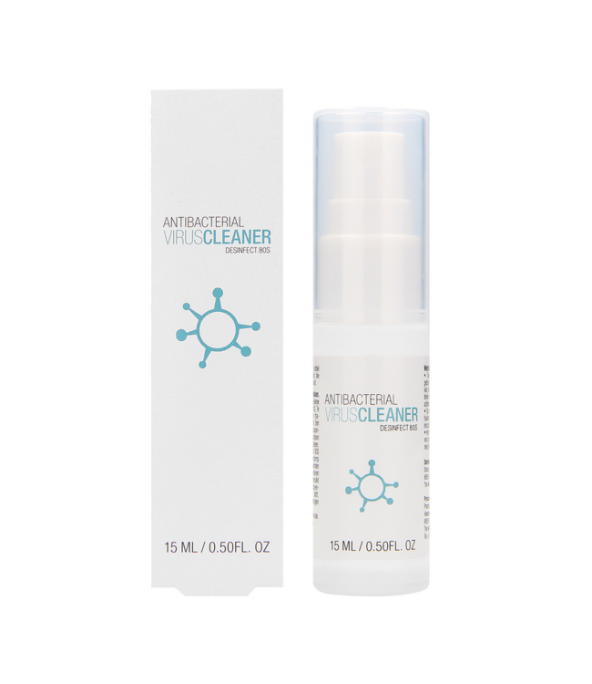 Pharmquests Snelle Desinfectie met Virusreiniger 15 Ml - Perfect voor Kleine Oppervlakken