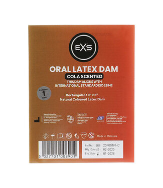 EXS EXS Cola Mundschutz – Geschmackvoller Schutz für sicheren Oralsex