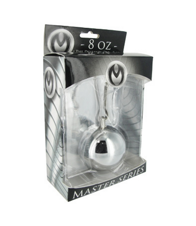 XR Brands Deviants Orb Balls 240ml – Chrome-Plated Steel Weights for Style