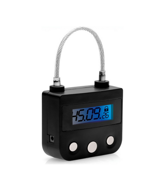 XR Brands USB-oplaadbare Sleutelhanger Slot – Volledige Controle tot 99 Uur