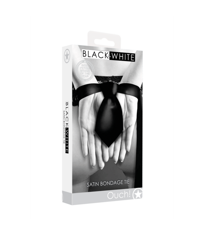 Ouch! Satin Bondage Tie - Versatile Restraints for Intense Play