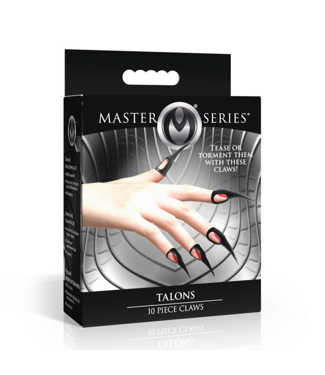 XR Brands Talons 10-delige Klauw Ringen Set - Unleash Your Inner Beast in Stijl!