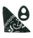 Doc Johnson The Code Silicone Cockring met Bandana - Jachtgroen | Versterk je Prestaties!