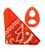 Doc Johnson The Code Siliconen Cockring met Bandana – Voor Stijlvolle Prestaties
