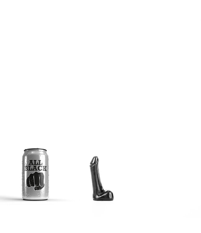 All Black All Black 9cm Dildo – Small, Stylish, Safe & Easy to Clean