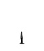 All Black All Black Ruimteshuttle Buttplug 12 cm – Veilig, Kinky & Speels Genot