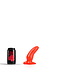 All Black All Black Curved Butt Plug 13 cm | Targeted G-Spot Pleasure