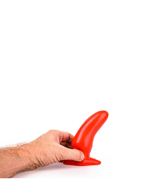 All Black All Black Curved Butt Plug 13 cm | Targeted G-Spot Pleasure