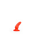 All Black Compacte Rode Buttplug voor Gerichte G-Spot Stimulatie - 13 cm Genot