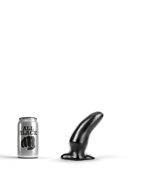 All Black All Black AB 45 Buttplug 13 cm – G-Punkt Stimulation für intensives Vergnügen