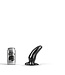 All Black All Black AB Buttplug 13 cm - Perfecte G-Spot Stimulator met Beschermhoes