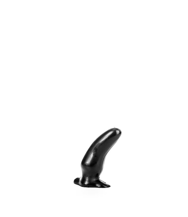 All Black All Black Curved 13cm G-Spot Butt Plug - Safe & Intense Pleasure