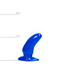 All Black All Black Gebogen Buttplug 13 cm – Compact voor Intense G-Spot Sensaties