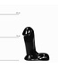 All Black All Black AB Mini Dildo 14 cm - Perfect voor Beginners en Veilig in Gebruik