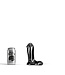 All Black All Black AB 43 Dildo 14 cm - Safe & Beginner-Friendly with Wide Base
