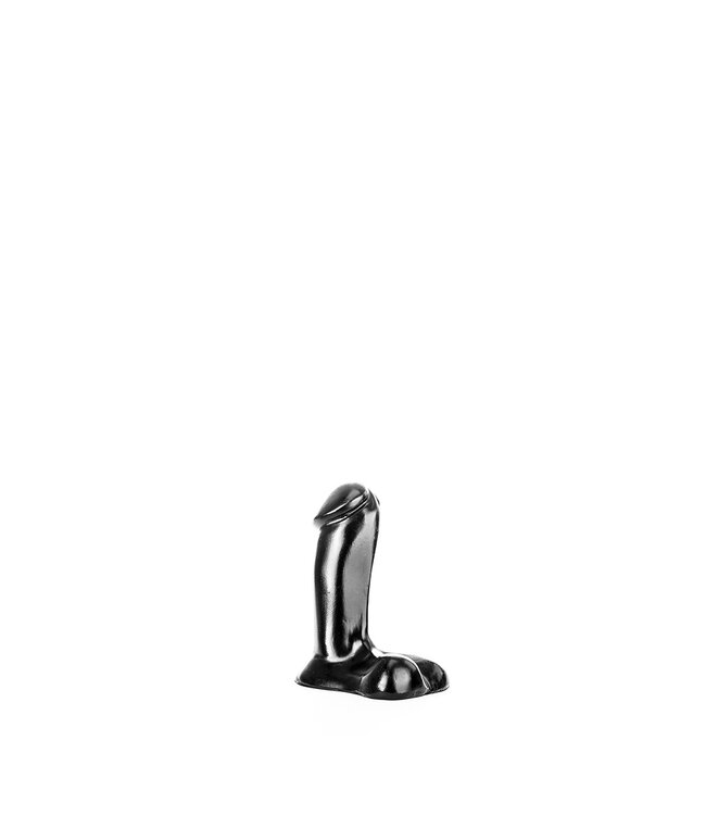 All Black All Black AB 43 Dildo 14 cm - Safe & Beginner-Friendly with Wide Base