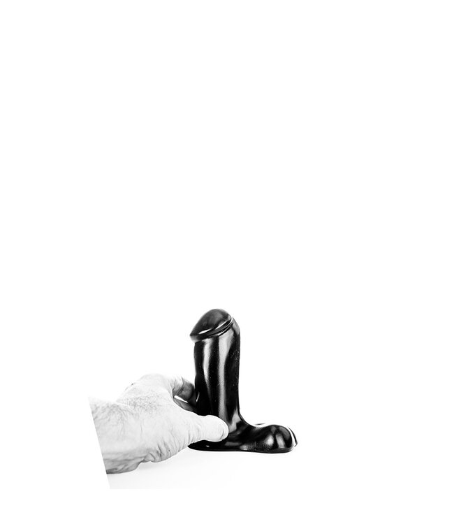 All Black All Black AB Mini Dildo 14 cm - Perfect voor Beginners en Veilig in Gebruik