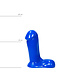 All Black All Black Dildo 14 cm - Perfect voor Beginners, Veilige en Comfortabele Ervaring