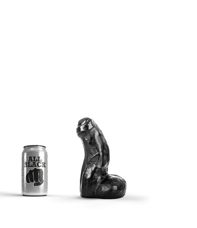 All Black All Black AB 03 Dildo 17 cm – Ultiem Genot met Realistische Zachtheid en Flexibiliteit